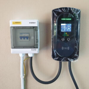 Sạc Ô tô Điện EVEREV 11kW | Sạc Treo tường 9 EVER EV 11kW